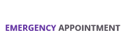 Emergency Appointment Form Emergency Appointment Form